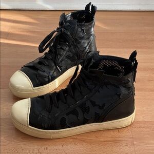 AGL Black lace sneakers